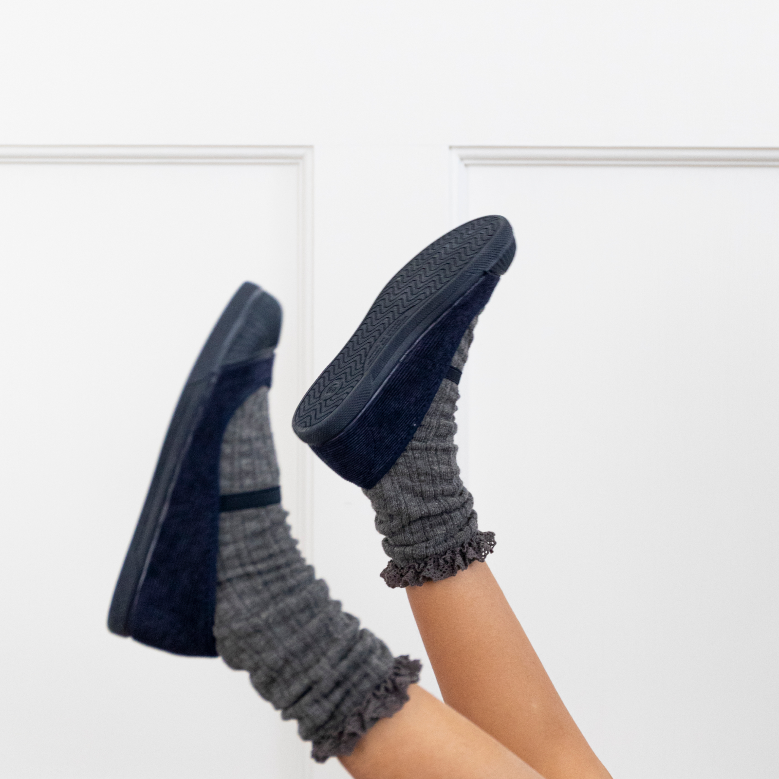 Merceditas elásticas de lona Childrenchic® de Amazon-Girls en rosa topo