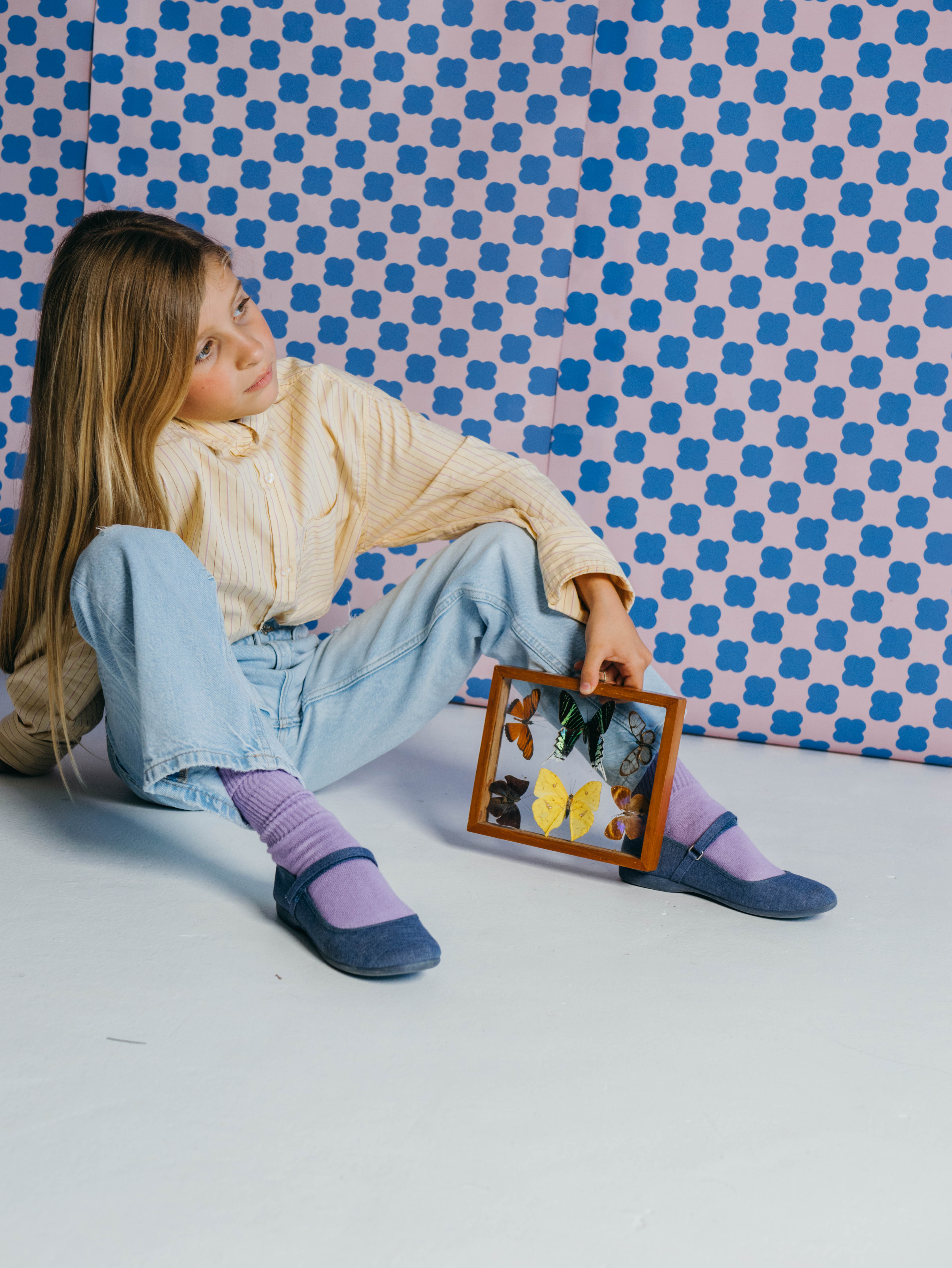 Merceditas Childrenchic® de ante en negro para niñas