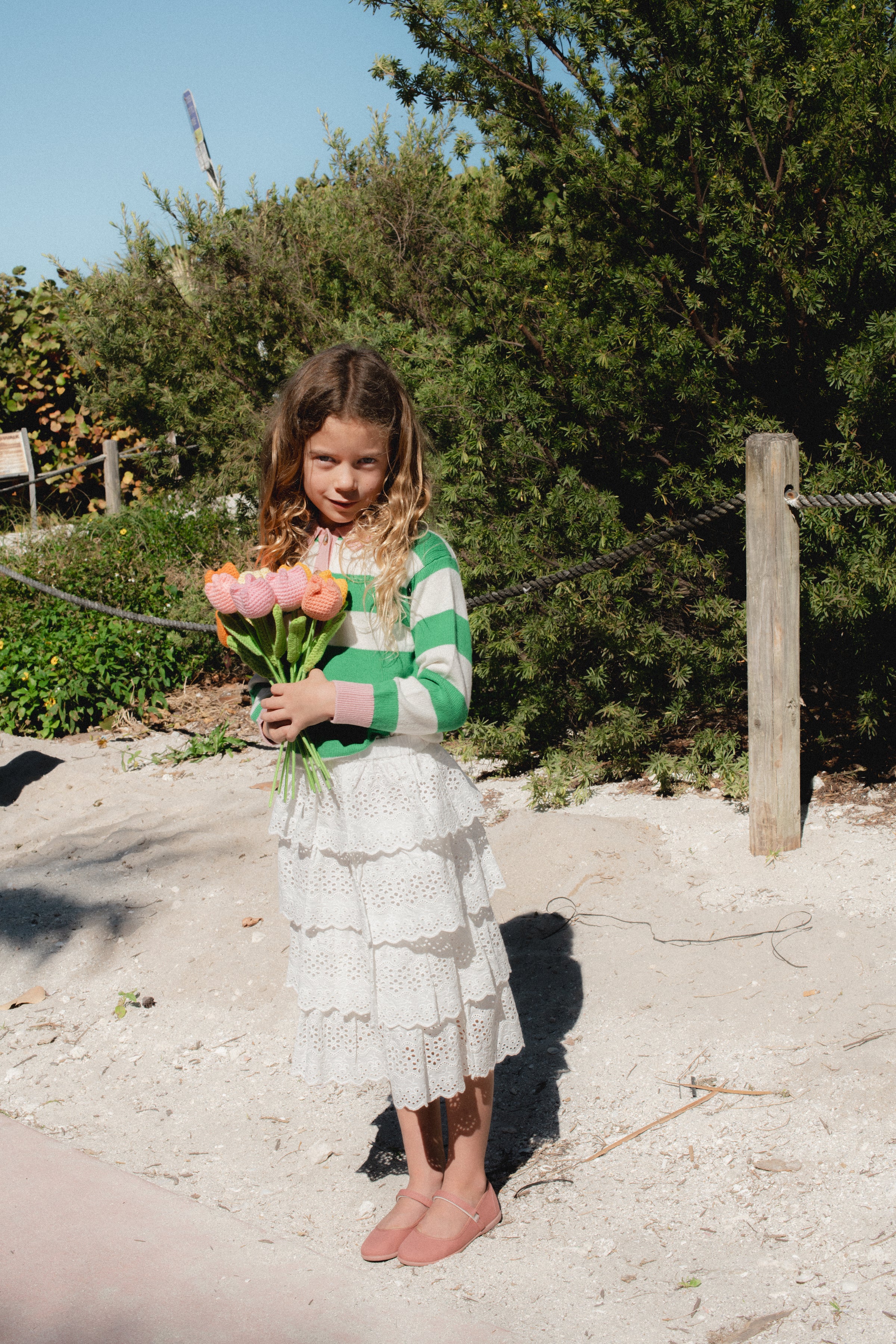 Amazon- Mary Janes de lona Childrenchic® para niñas en palisandro