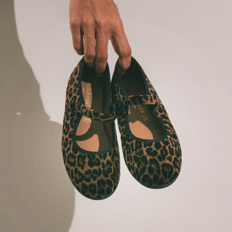 Merceditas de lona Childrenchic® para niñas en piña