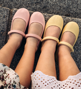 ECO-friendly Classic Canvas Mary Janes in Peach