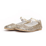 Glitter Ankle Mary Jane in Gold
