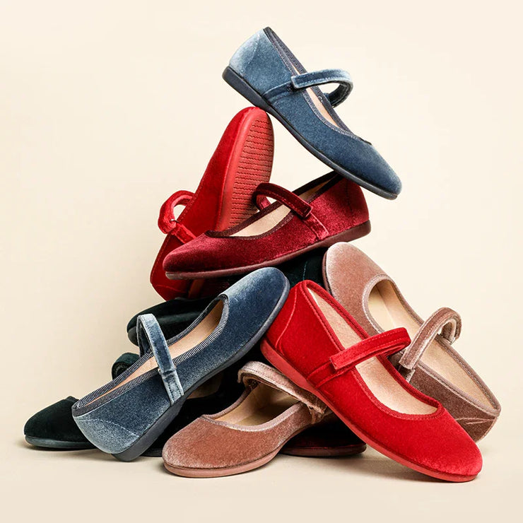velvet mary janes C