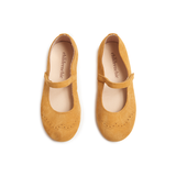 Classic Spectator Mary Janes in Marygold