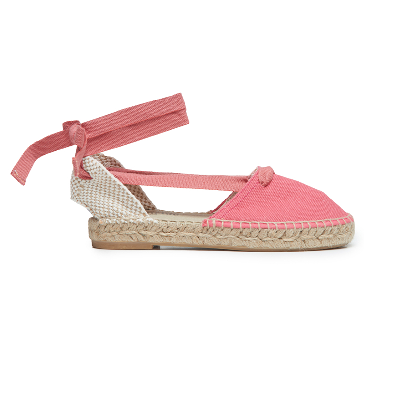 Light pink espadrilles sales