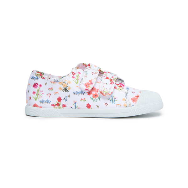 Canvas Double Sneaker in Floral