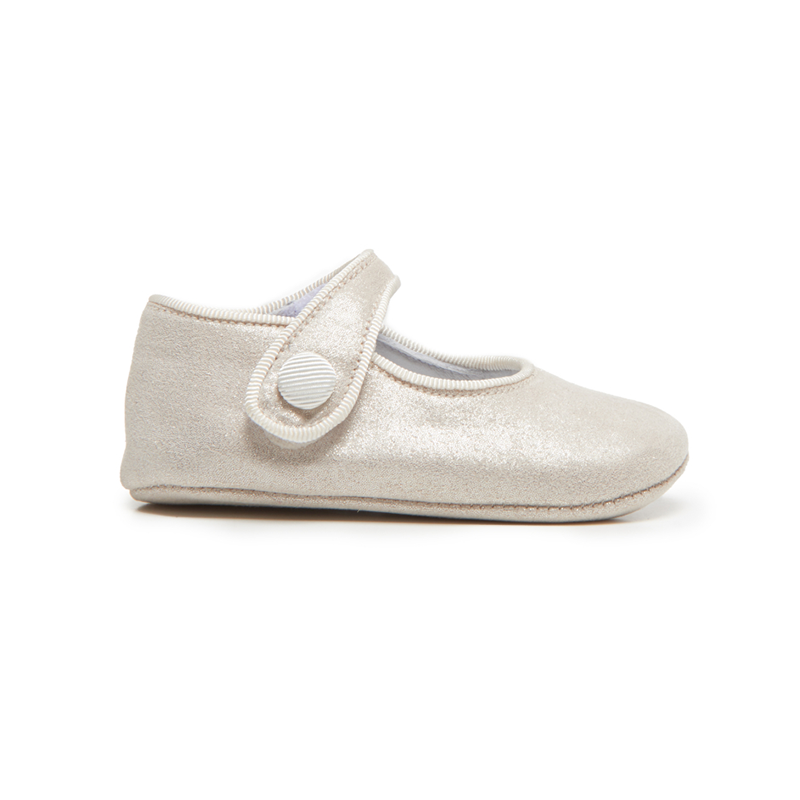 Childrenchic® My-First  Mary Janes in Shimmer Gold