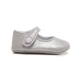 Childrenchic® My-First  Mary Janes in Shimmer Silver