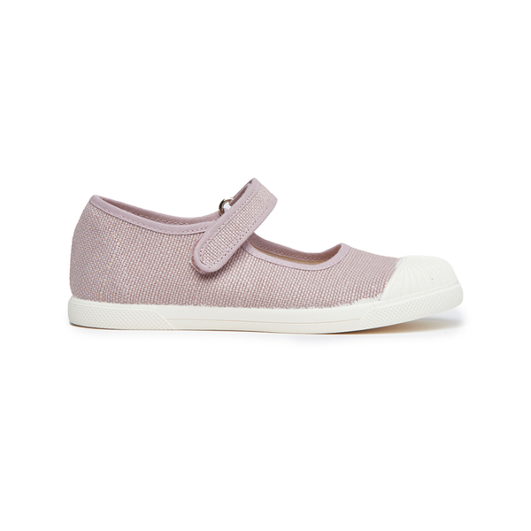 Canvas Mary Jane Sneakers in Lila