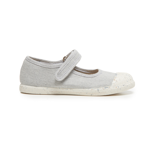 Girls' Childrenchic® ECO-friendly Mary Jane Sneakers in Grey