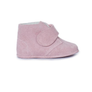 My-First Suede Pram Booties in Pink