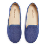 Canvas Loafers in Denim
