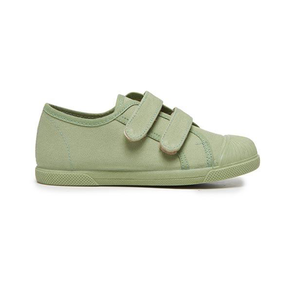 Kids' Childrenchic® Double Hook and Loop Sneakers in Leaf